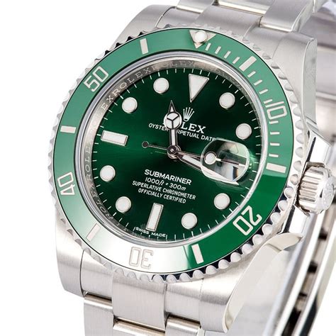 rolex green hulk replica|rolex hulk price.